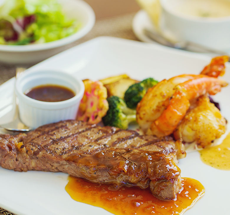 Western food menu
