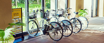 写真：シェアサイクル