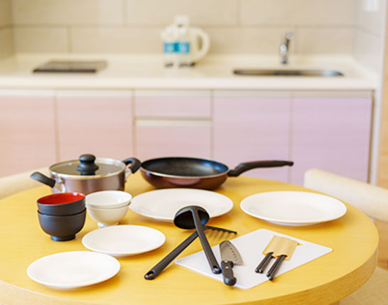 写真:無料貸出備品