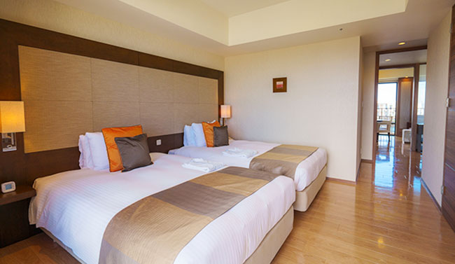 写真:コーナースイート2ベッドルーム