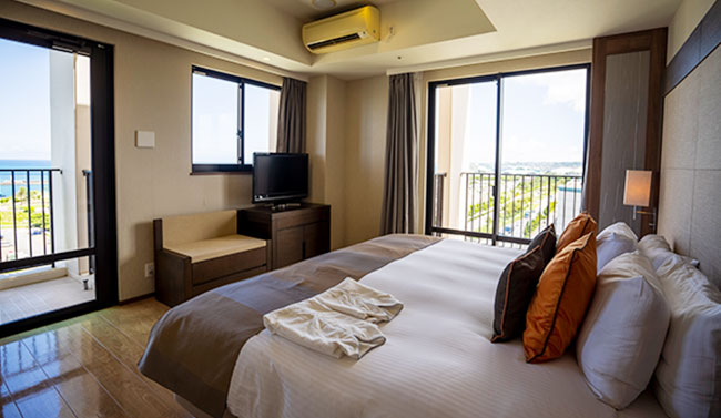 写真:コーナースイート2ベッドルーム