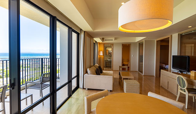 写真:プレミアムスイート 2ベッドルーム